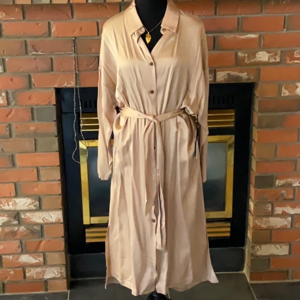 Paper Label dress L NWT